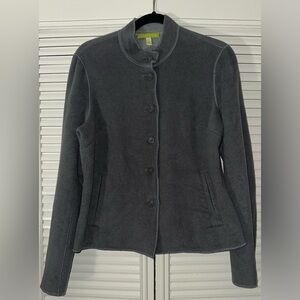 Sigrid Olsen Wool Blend‎ Gray Jacket Size M *FLAWS*
